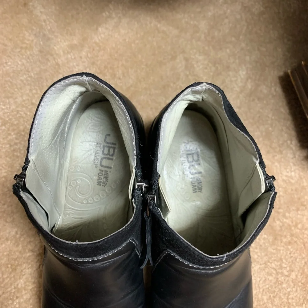 JBU Black Ankle Boots - Picture 3 of 7